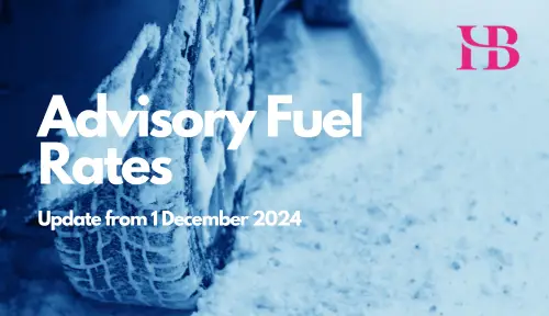 HMRC Advisory Fuel Rates (AFRs) from 1st December 2024