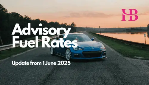 HMRC Advisory Fuel Rates (AFRs) from 1st June 2025