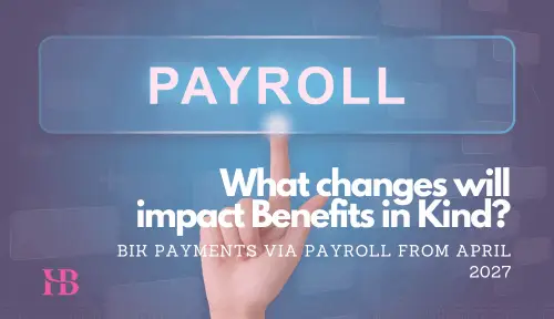 Benefits in Kind via the payroll